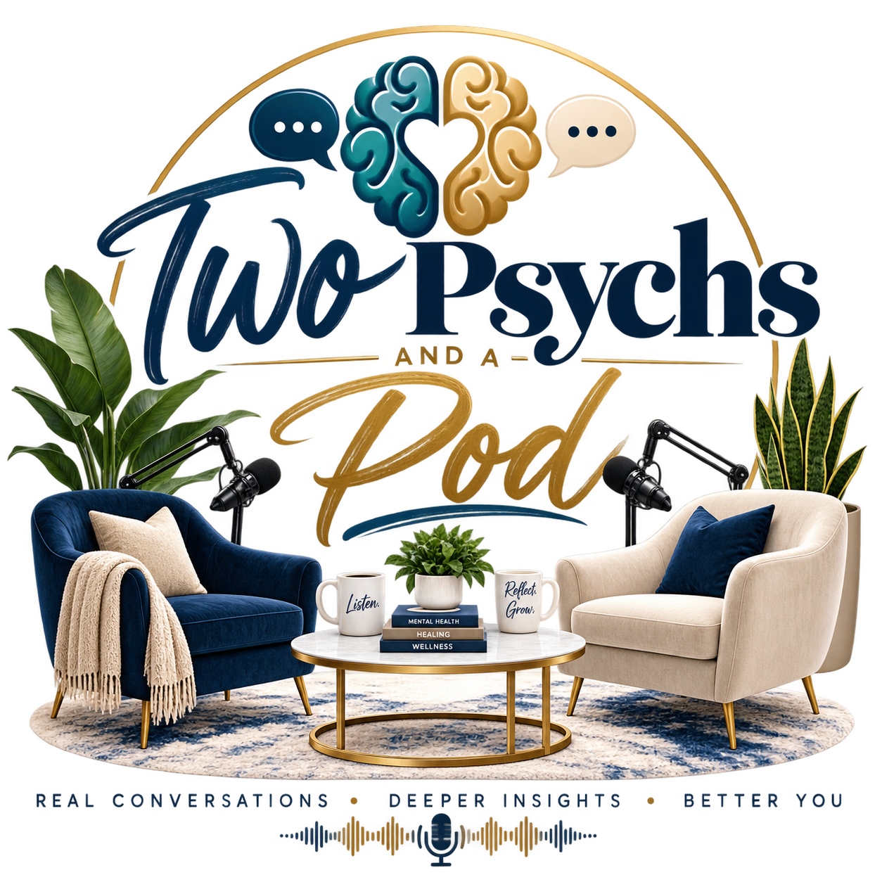Two Psychs and a Pod podcast cover art